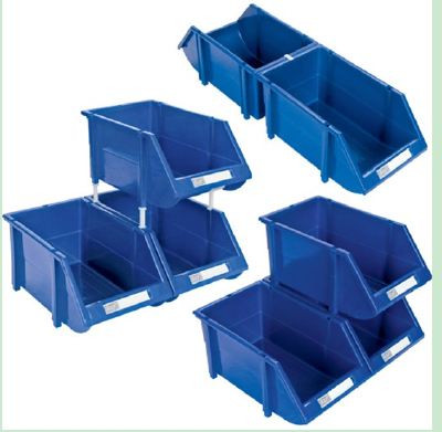 Warehouse Stackable Plastic Bins