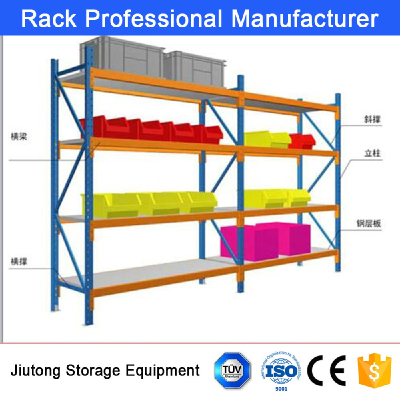 Hot Sale Industrial Adjustable Long-span Medium Duty Shelving warehouse storage rack
