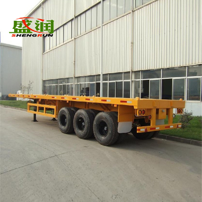 Container Delivery Trailer  Skeleton Truck Trailer  for sale