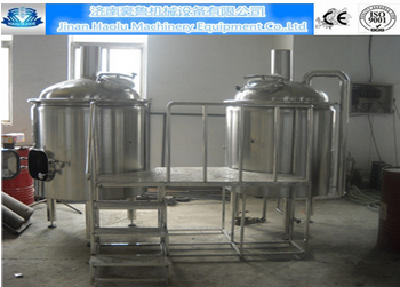 Professional beer brewing equipment