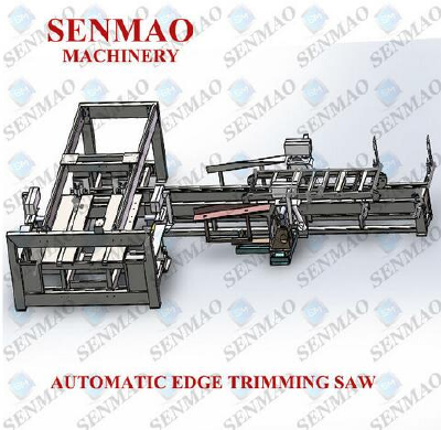 4*8 feet automatic plywood dd saw price/edge trimming saw