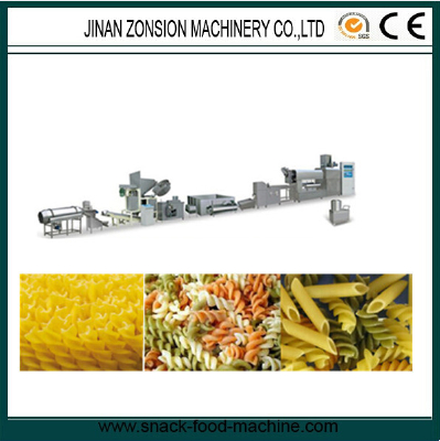 Single Screw Pasta Macaroni Food Making Machine Plant Line