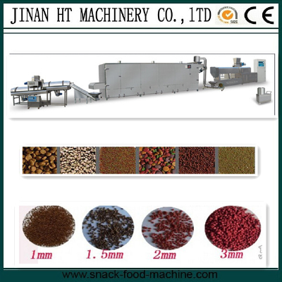 Good quality pets/ dog/cat food stainless machinery in China