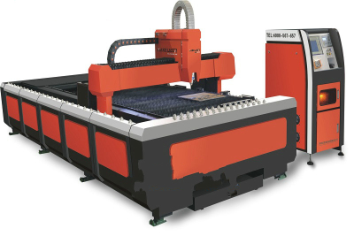 Open type single stage optical fiber laser cutting machine