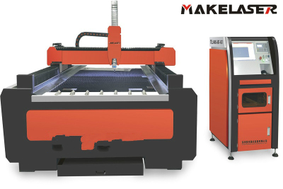 Fiber laser cutting machine with double teeth and double drive andexchange platform