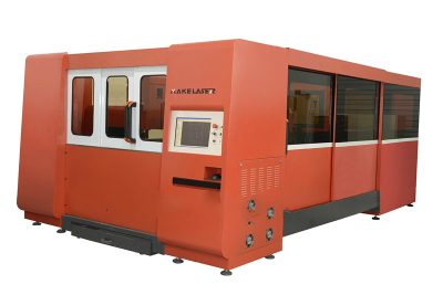 Mk2513Q full closed metal laser cutting machine