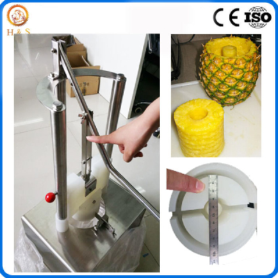 Manual pineapple peeler machine