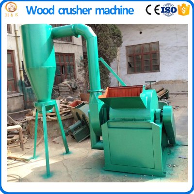 High capacity wood crusher machine