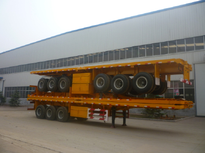 Flat Bed Container Trailer