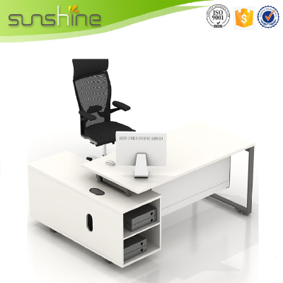 Guangzhou Sunshine Modern Executive CEO Table Melamine ModularComputerDesking Design Wooden Frame Office Furniture