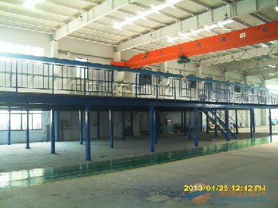 Multilevel Mezzanine Floor