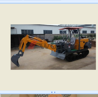 DLS818-9N agricultural crawler excavator