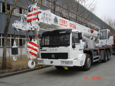 truck crane 25t,