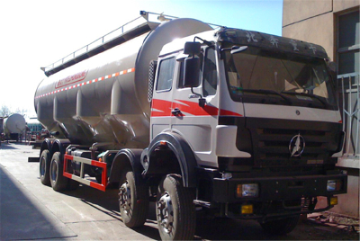 Beiben North Benz 12 Wheeler/8x4 Cement Tank/Tanker Truck 40m3/CBM Capacity