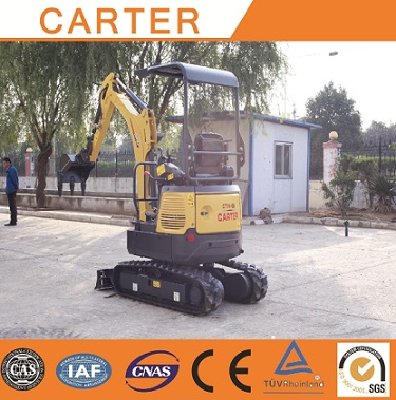 CT16-9BP(1.7t)with zero tail hydraulic crawler mini excavator