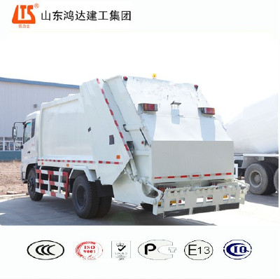 CHINA HOWO Compression type Garbage Truck 12Cubic metre