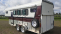 3-horse gooseneck trailer/4 horse gooseneck horse fiberglass truck trailer/3 horse angle load trailers with living quarters