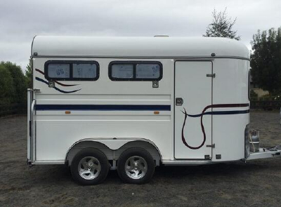 China supplier 2 horse trailer for sale