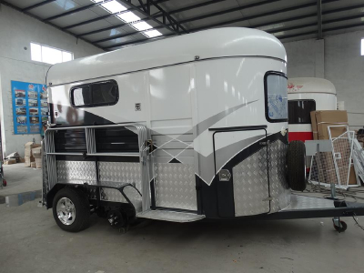 Wholesale 2 horse float with straight load