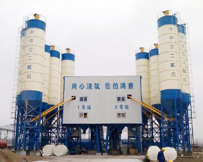 HZS 60/ 90/120/180Concrete Mixing Plant