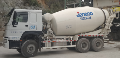 Concrete mixer truck
