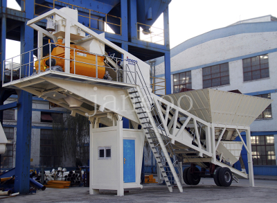 Mobile Concrete Mixing Plant