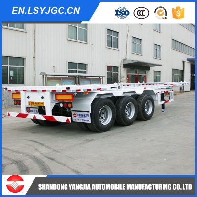 Skeleton Container Semitrailer Semi Trailer With Factory Price