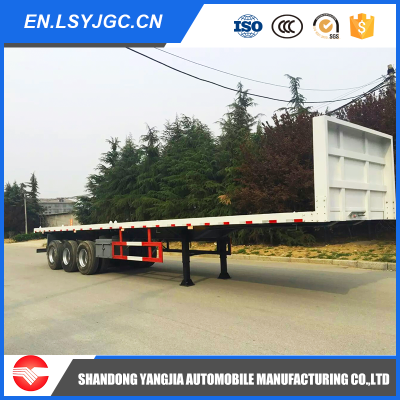 Competitive price flat bed trailer trailer for sale