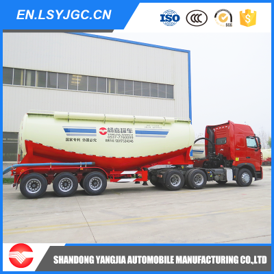 China Hot Products 3 Axles Bulk Cement Tanker Semi Trailer