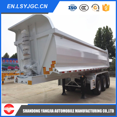 Heavy duty Tri-axles Tipper Truck Trailer Rear Dump Semi Trailer