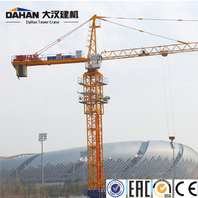 2016 new hot sell famous DaHan tower crane QTZ80(6012)