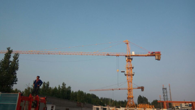 QTZ80(5613) DAHAN 6T Topkit Used Tower Crane For Sale