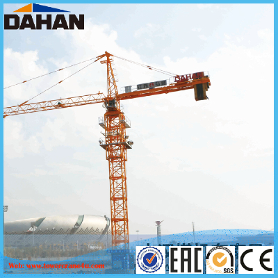 QTZ63(5010) DAHAN 4T Hammer Head Tower Crane For Sale!