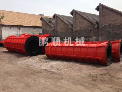 Roller suspension type cement tube machine Pipe Making Machine