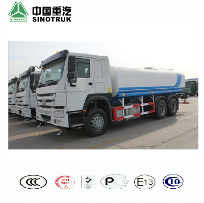SINOTRUK HOWO 6x4 20m3 Water Tanker Truck Sprinkler Truck