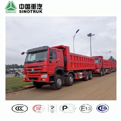 SINOTRUK HOWO 8X4 Dump Truck 371hp Tipper Truck For Sale