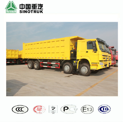 HOWO 8X4 Dump Truck 12 Wheels Tipper Truck For Sale