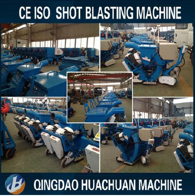 850mm Portable Shot Blasting Machine for Floor Surface Cross-HarbourTunnel Surface