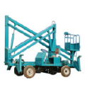 Diesel engine arm lift platform