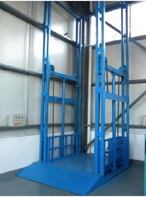 Factory direct sales, SJD lift, rail type hydraulic lifting platform, fixed rail lift