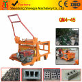 QM4-45 Moving Egg Laying Block Machine Equipment For Small Business, Brick Machine