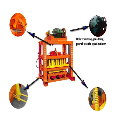 QTJ4-40 Concrete Block Machine
