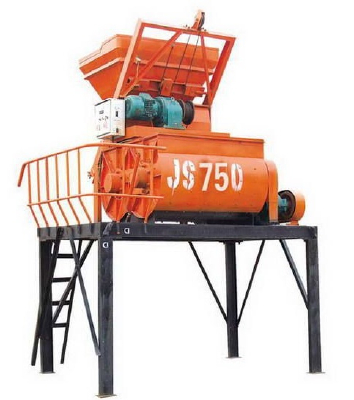 JS750 twin shaft forced concretre mixer supplier in China