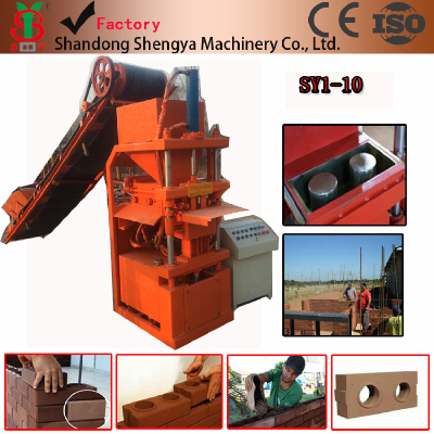 Professional Supplier SY1-10 Automatic Cement Interlocking Brick Making Machine From Shengya Factory Hot-selling Algeria Market