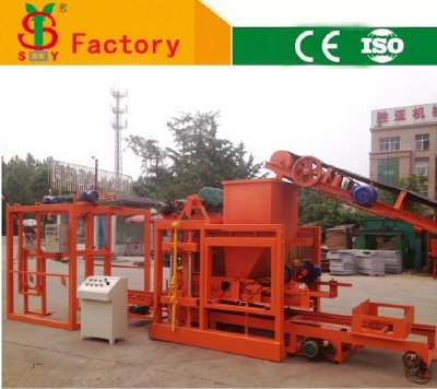 Best reputation brick machine cement brick making machine QTJ4-26 concrete block making machine