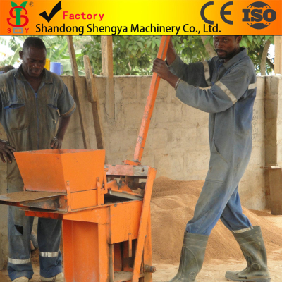 Hot-selling interlocking brick making machine QMR2-40 small clay brick making machine brick machinery