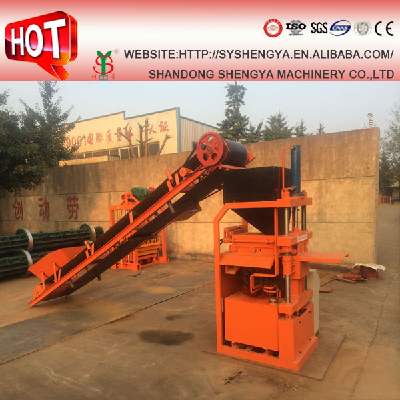 Cement Interlocking Brick Making Machine Automatic SY1-10 Best Capacity Block Making Machine