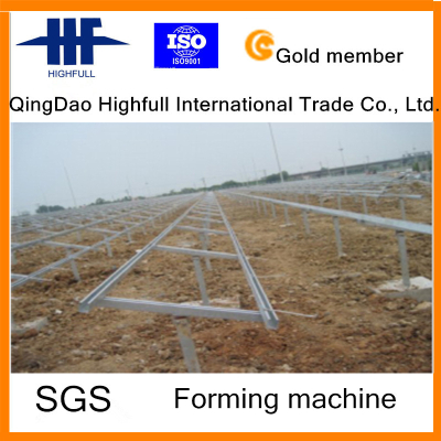 Solar Panel Ground Bracket Roll Forming Making Machine