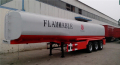 60000L Fuel Oil Tanker Semi Truck Trailer