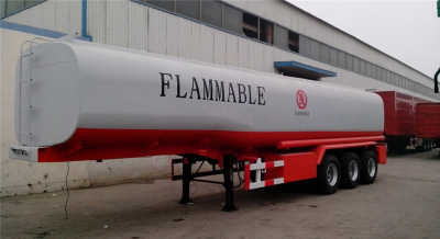 60000L Fuel Oil Tanker Semi Truck Trailer